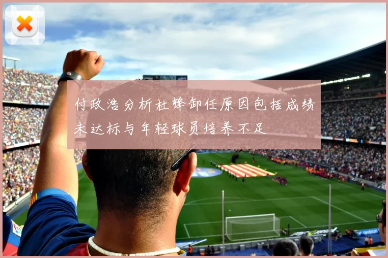 付政浩分析杜锋卸任原因包括成绩未达标与年轻球员培养不足